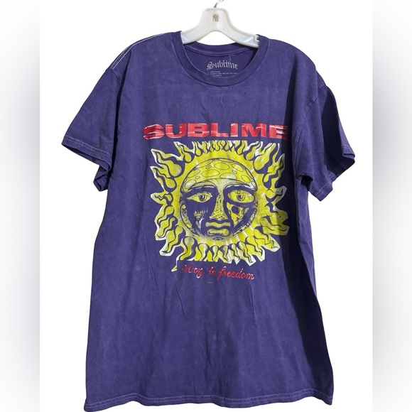 Sublime Purple Graphic T-Shirt L - Picture 1 of 2